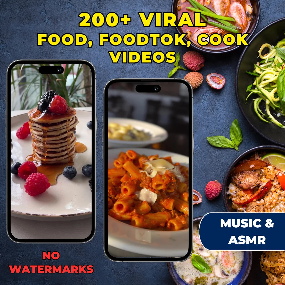 200+ Viral FOOD, FOODTOK, COOK Videos