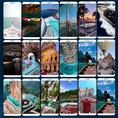 1100 Travel Reels - Vacation Summer Luxury