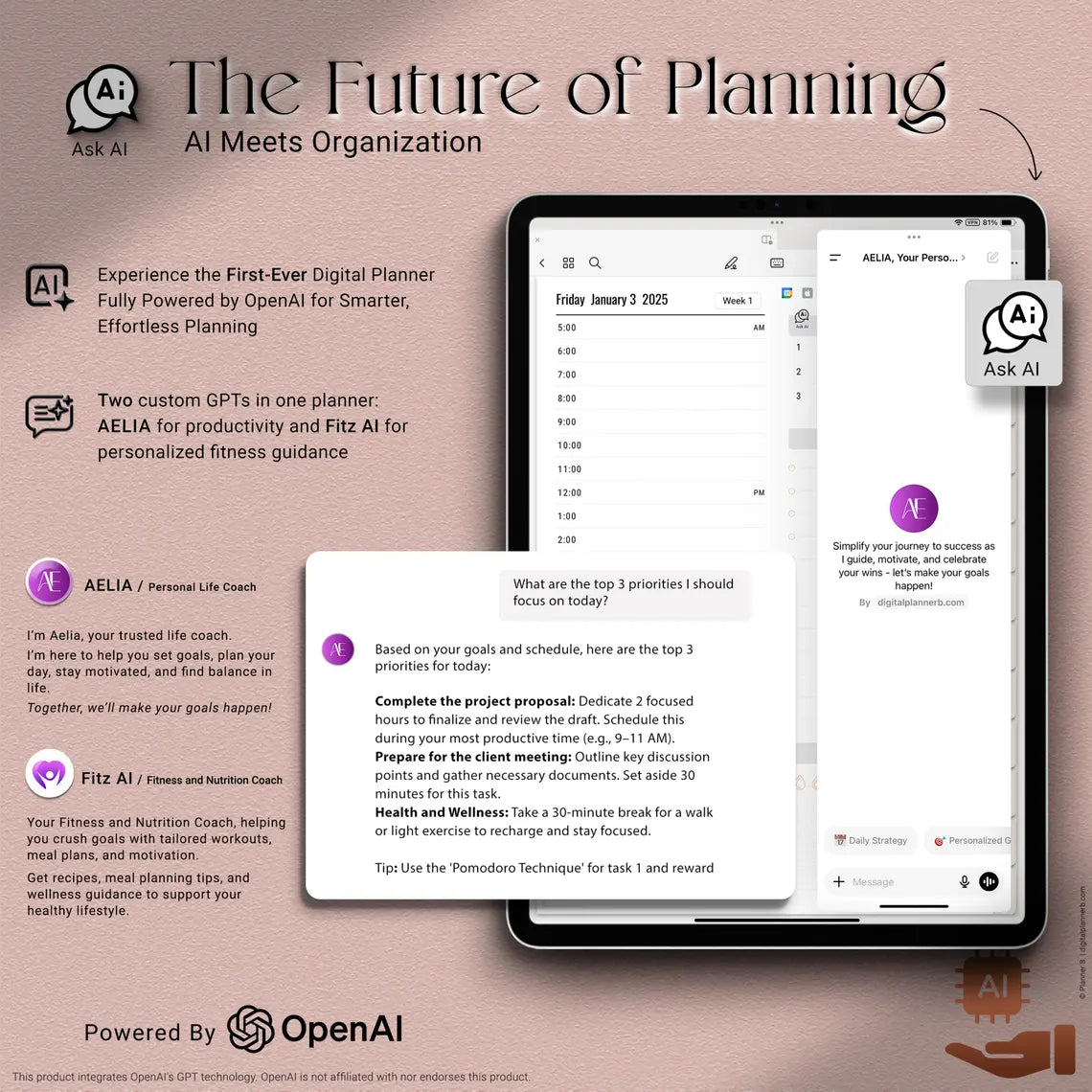 Digital Planner with AI