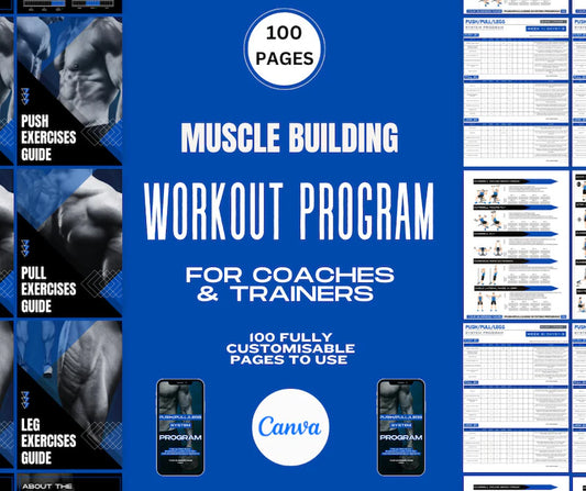 Muscle Building Program - For Coaches & Trainers