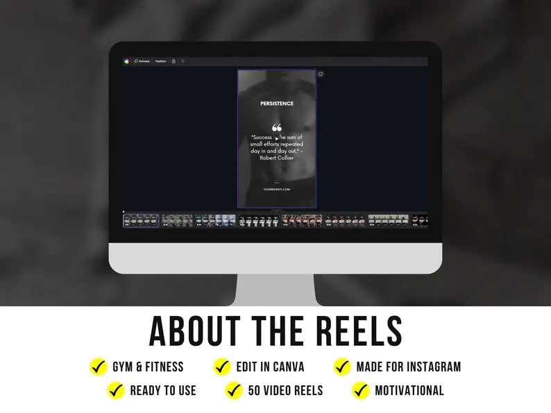 50 Fitness & Gym Motivational Instagram Reels