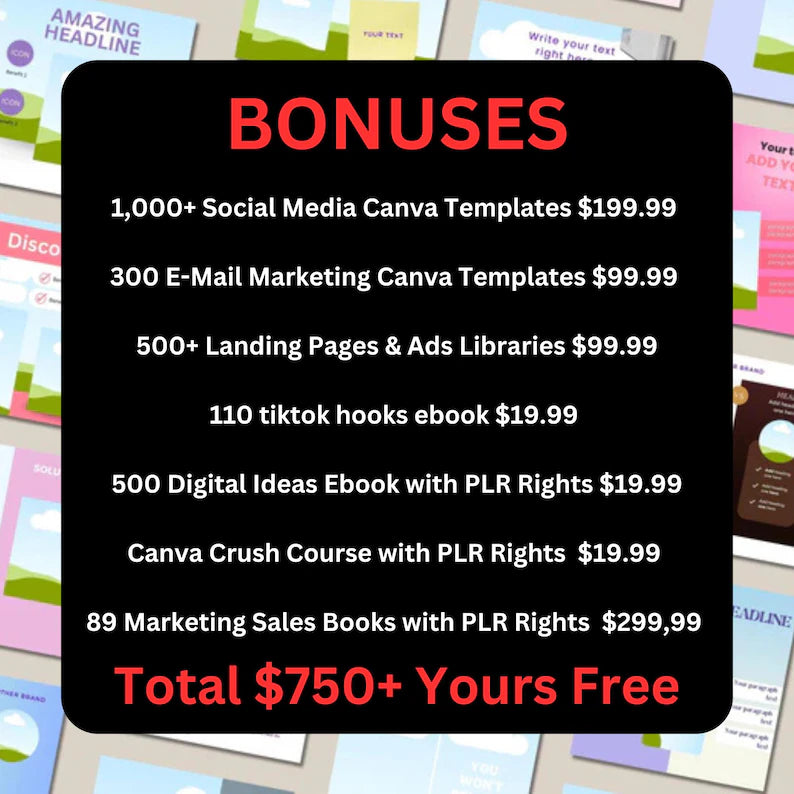 1600+ Tested Canva AD Templates