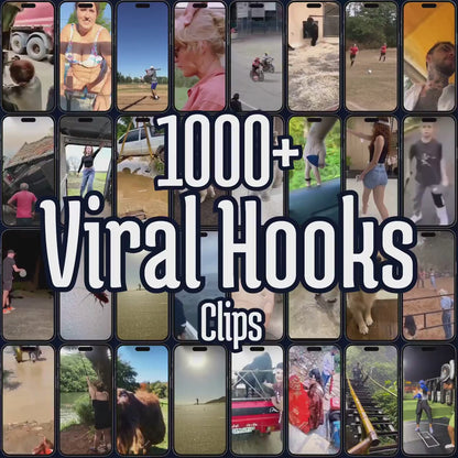 Ultimate Bundle of 1000+ Viral Clips & Trending Videos - Your Essential Toolkit for Captivating Content Creation